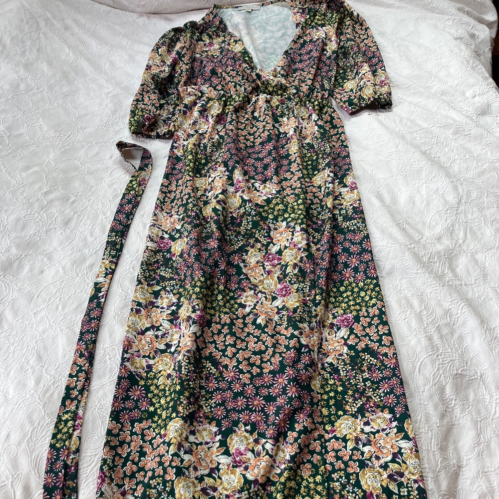 ASOS Design Printed Midi Dress